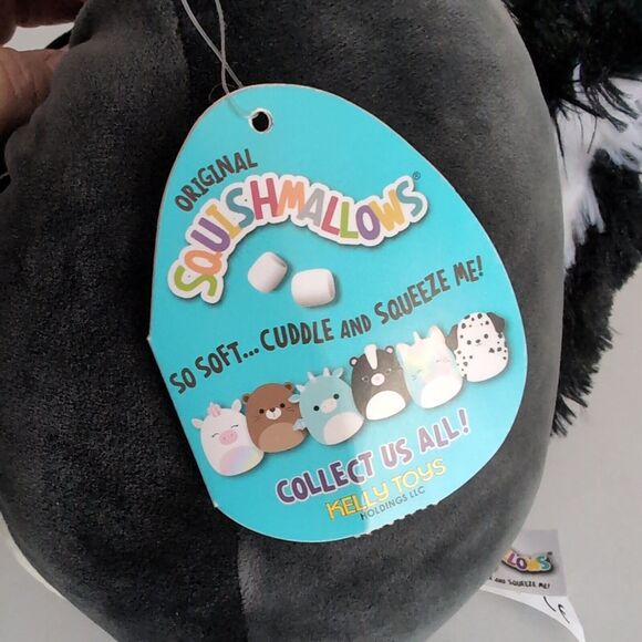Squishmallows Selma the Skunk Stuffed Animal Plush Toy 8" With Tag - Picture 9 of 16